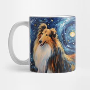 Rough Collie Night Mug